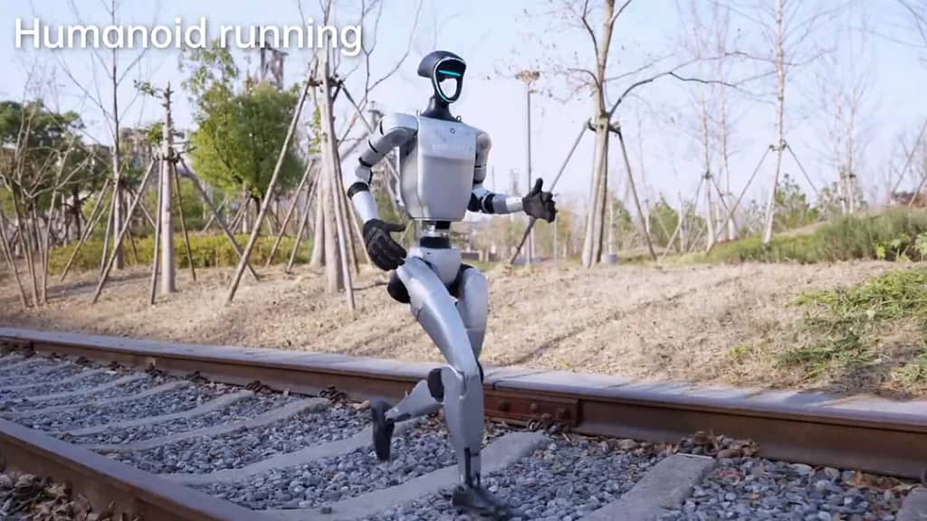 Imagem do G1 Bionic em movimento