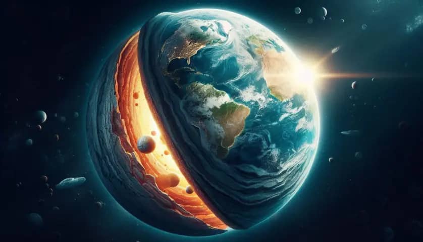Descoberta revolucionária de “mundos afundados” no manto terrestre
